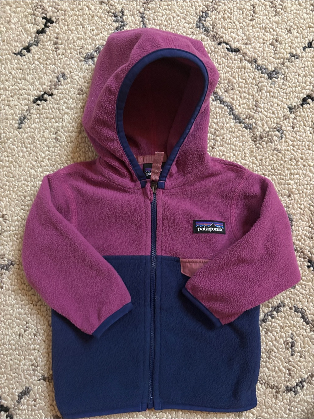 Patagonia Kids Fleece jacket (3/6m) EUC